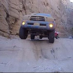 Rick at Split Mountain/Fish Creek  Anza Borrego