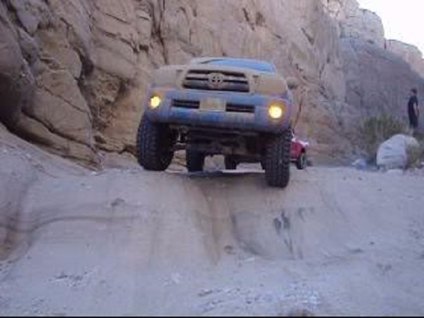 Rick at Split Mountain/Fish Creek  Anza Borrego